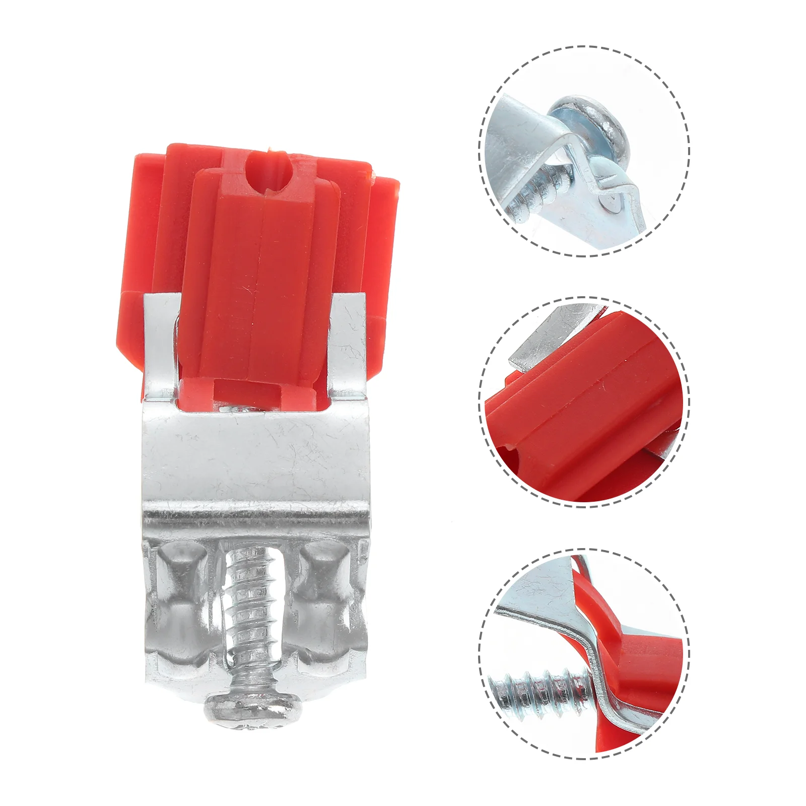 5 Pcs Sink Mounting Clips Fixing Hardware Tool Kitchen Fittings Adjustable Plastic Accessories Installation Clamps