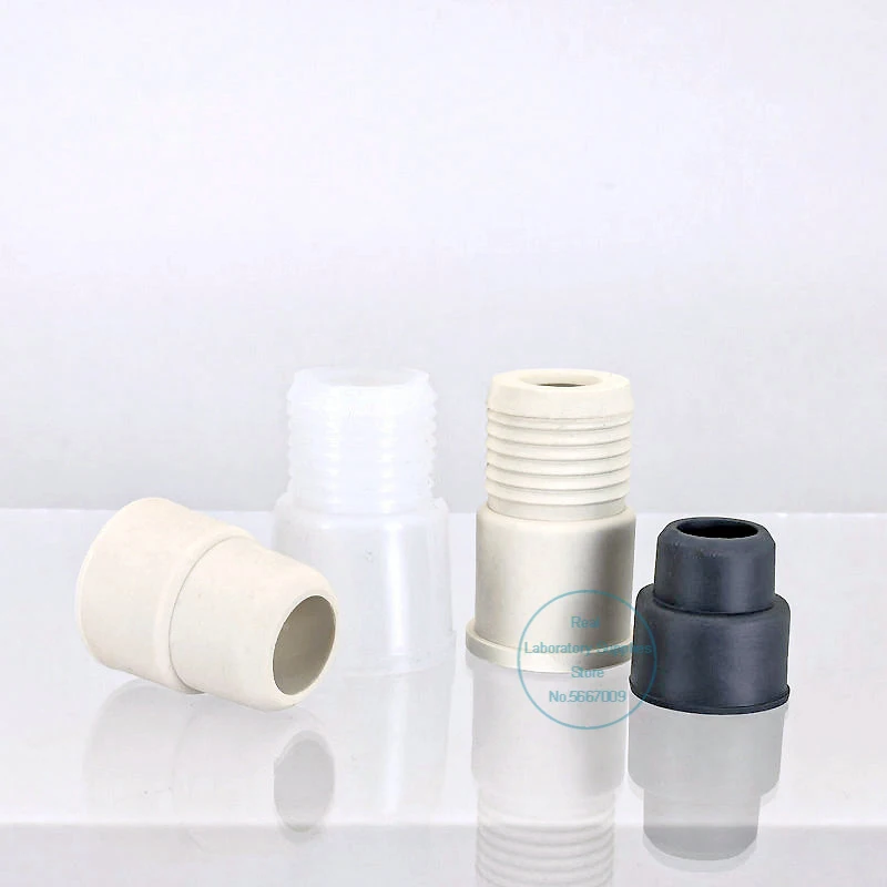 20/50/100pcs Laboratory Sleeve-Style Rubber/silicone Stopper Lab Turnover Septum Stopper for Chemistry Experiment Flasks Sealing