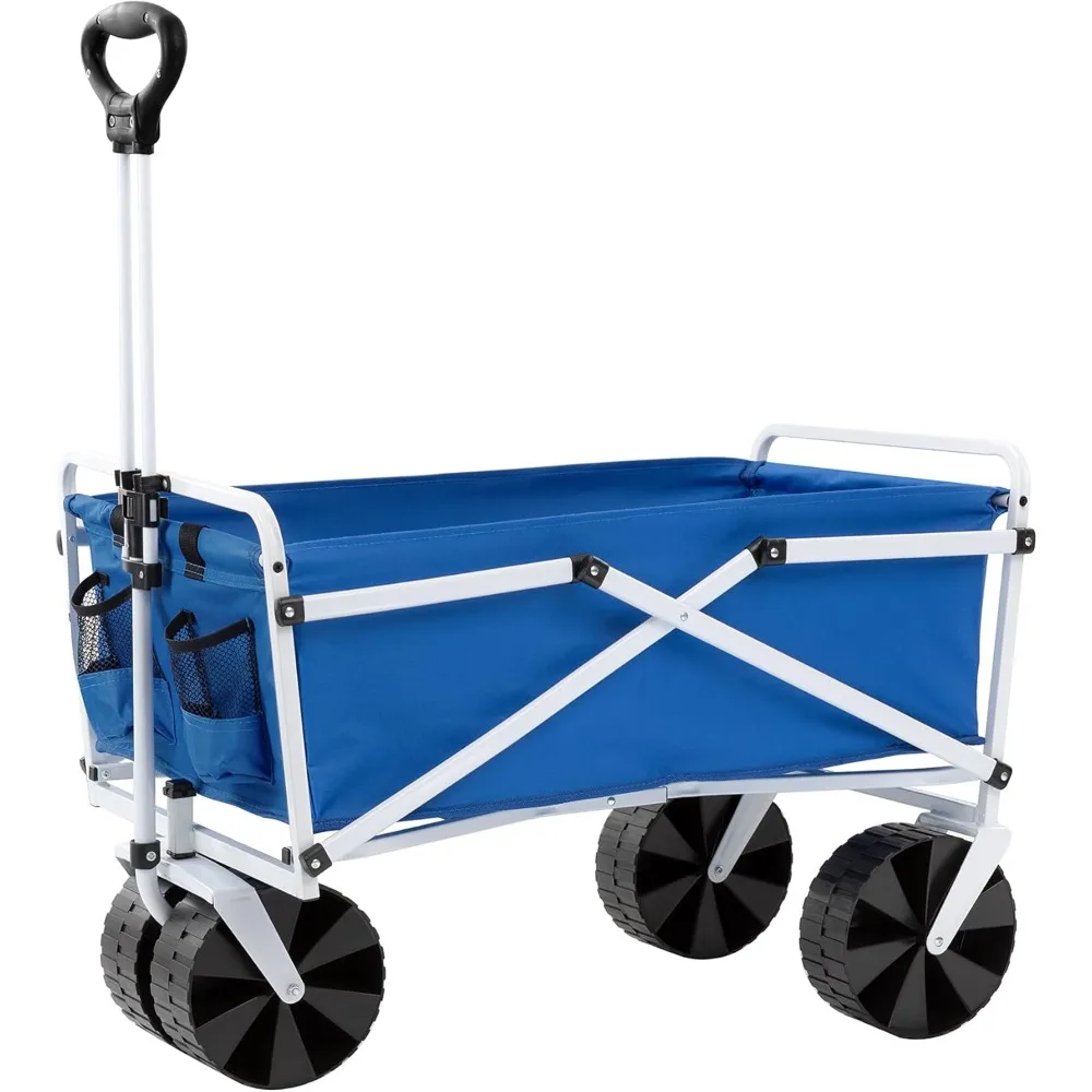 

Foldable Wheeled Trolley, Large Outdoor Trolley, Heavy-duty Beach Trolley