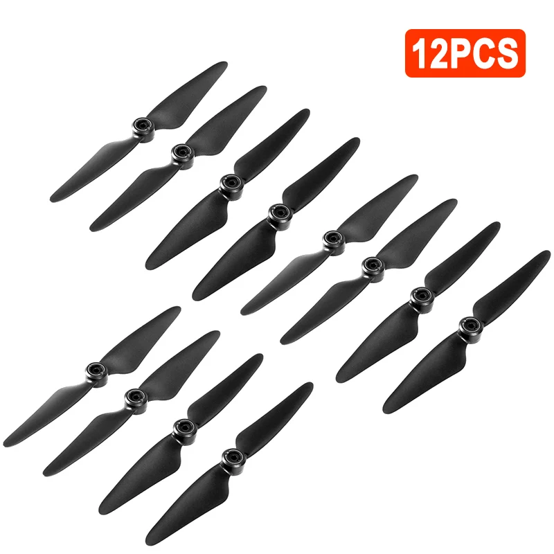 

12PCS Propeller Props Spare Part Kit Original for RC Drone SJRC F7 4K PRO Quadcopter CW CCW Blade Wing Accessory