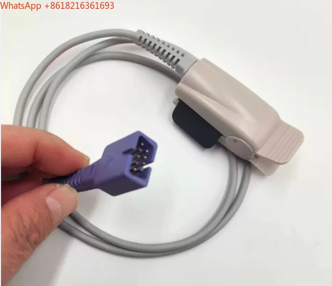 Limited Offer NEW Suitable For Finger Pulse Oxygen Cable 9-pin Encrypted DS100A Adult Finger Clip Blood Oxygen Probe Cable