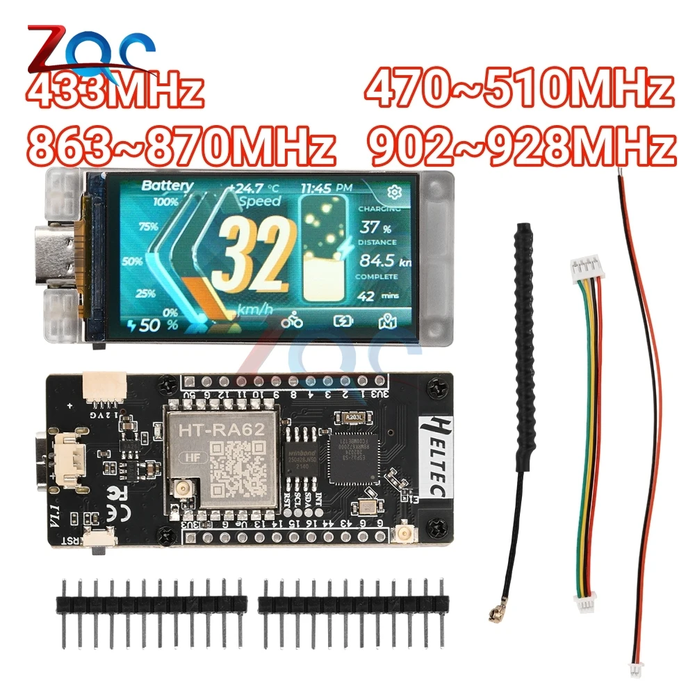 Esp32-S3-R8 protokół Lorawan BT płytka rozwojowa Wifi z 1.9-calowym modułem Tft Ht-Vmt190 dla Arduino Micropython