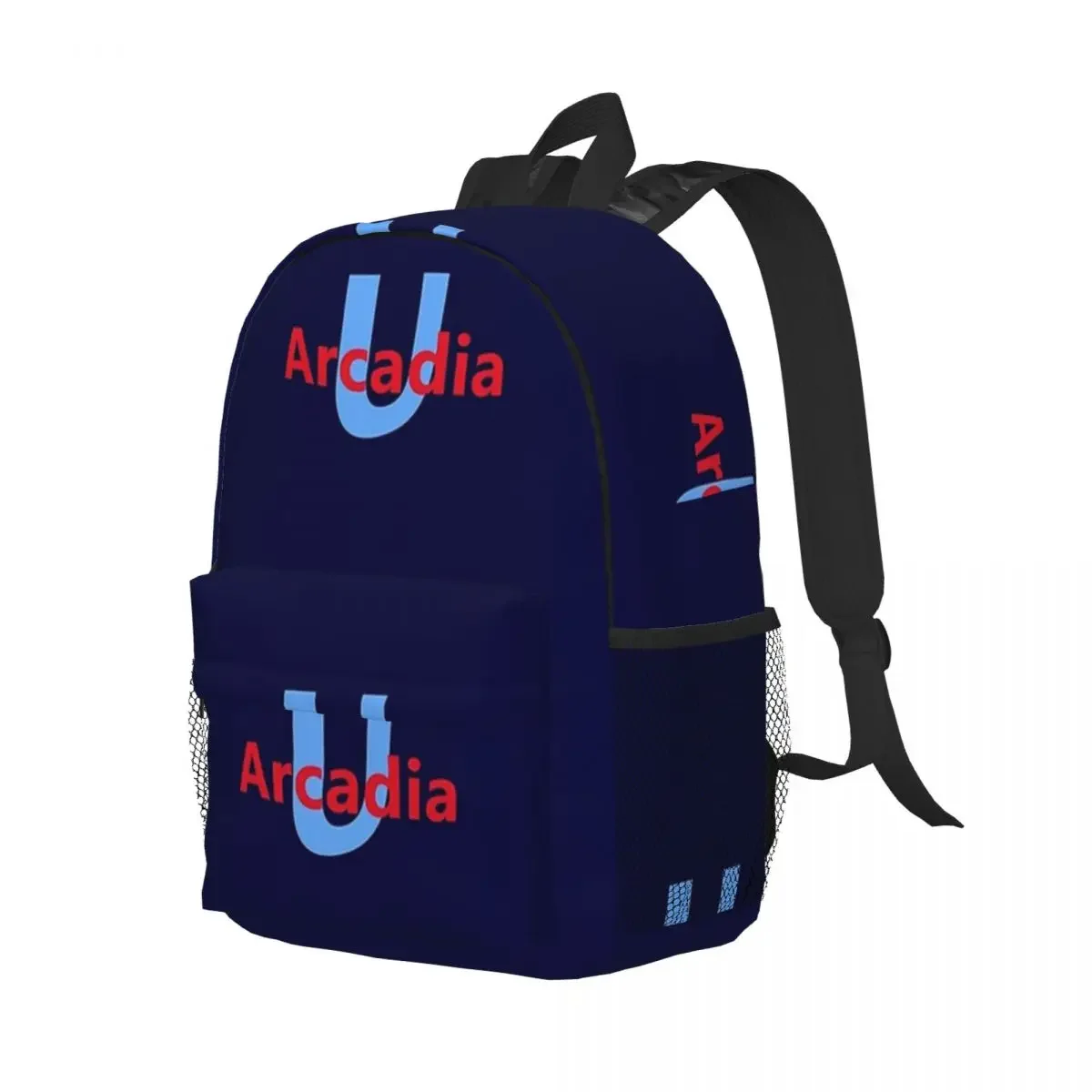 Arcadia U mochila de diseño abstracto para adolescentes, bolso escolar informal para niños, mochila para portátil, bolso de hombro de gran capacidad