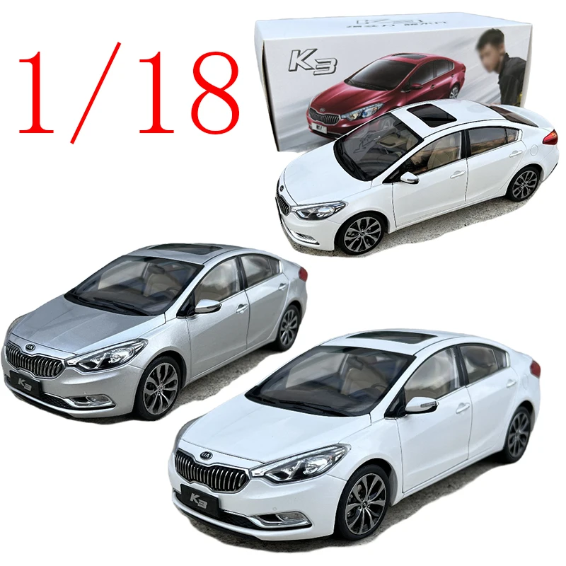 

Литая под давлением модель автомобиля DongfengYueda из сплава в масштабе 1/18 DongfengYueda KIA K3 2013 # Forte Play Vehicles Игрушки для мальчиков Подарочная оригинальная коробка