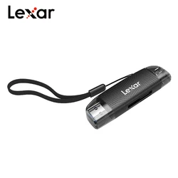 Lexar 2in1 Card Reader USB3.2 Type-C RW310 Card Reader Dual Interface TF/SD Memory Card Dual-use for Computer Mobile Phone