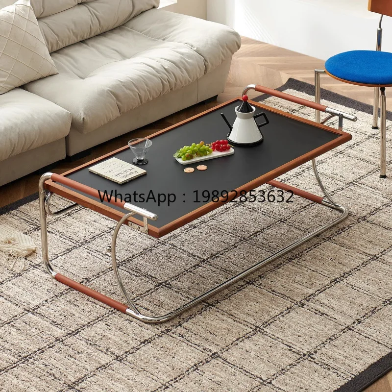 LYY غرفة المعيشة الحد الأدنى المنزل الخشب الصلب شقة صغيرة خمر مزيج الشمال بسيط الفولاذ المقاوم للصدأ #3