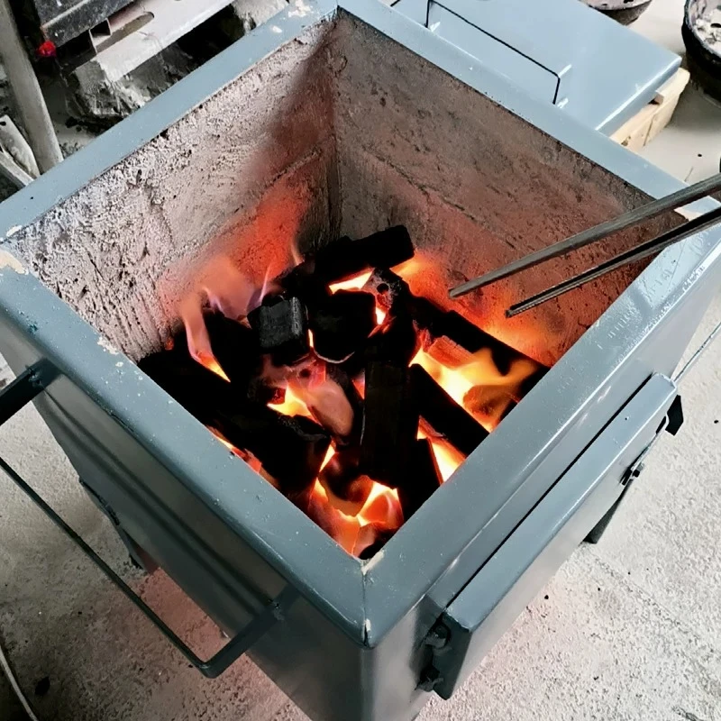 Commercial carbon stove Thickened barbecue Carbon stove Energy-saving barbecue barbecue shop Charcoal ordering machine Raw carbo