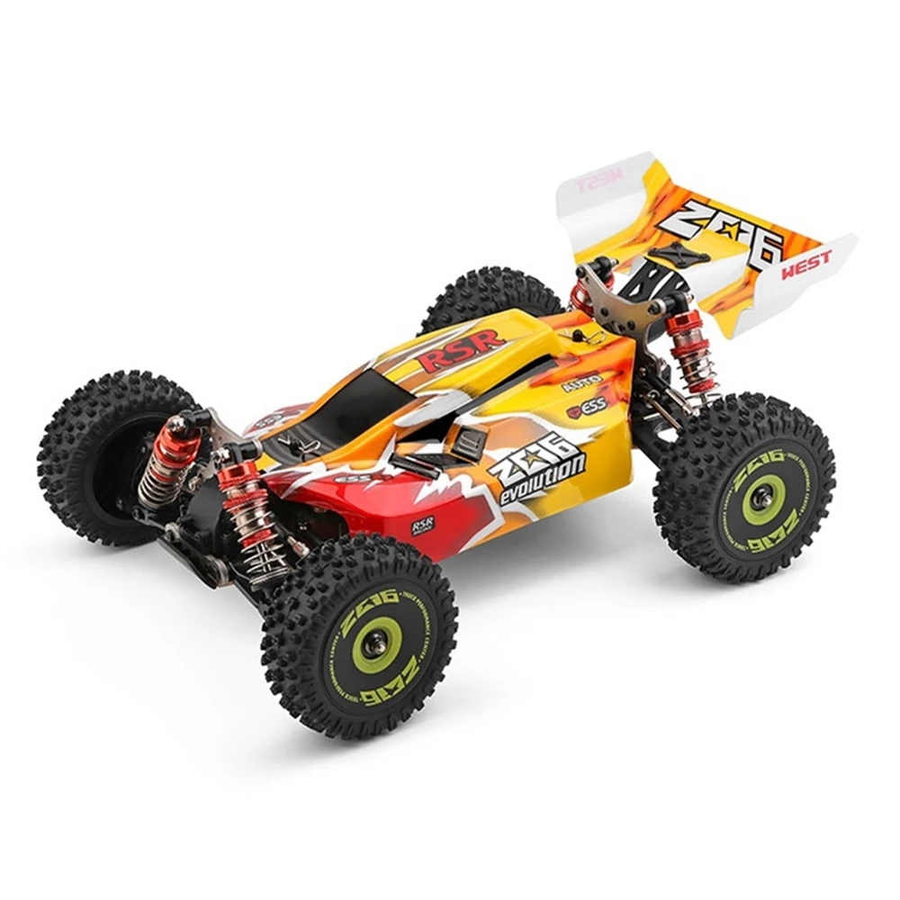 Ensemble d'aile arrière et de roue de voiture RC pour Wltoys, 144001, 144010, 1/14