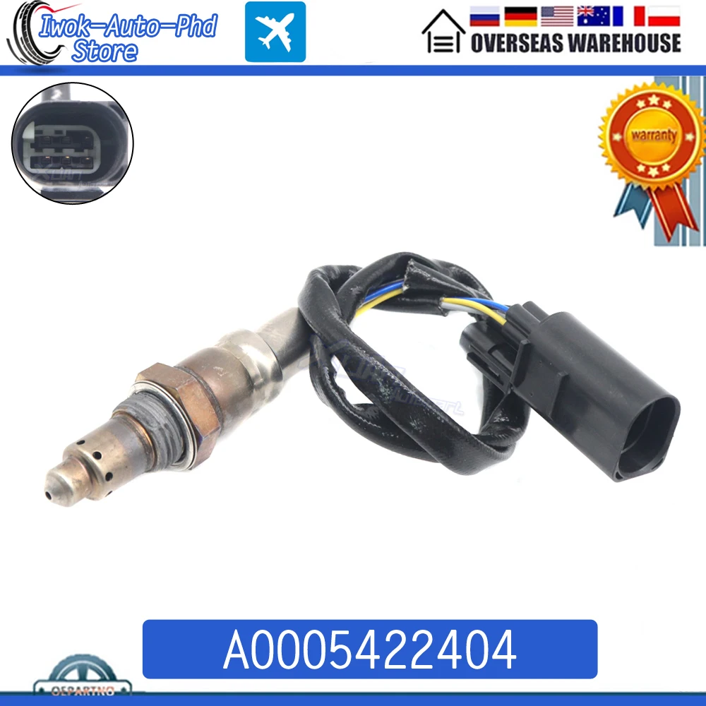 Car Front Upstream Air Fuel Ratio Lambda O2 Oxygen Sensor A0005422404 0005422404 For Mercedes-Benz A220 A35 C300 CLA250 GLB250