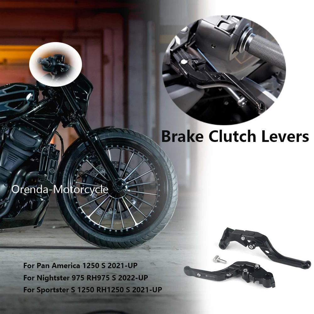 

Handlebar Hand Control Brake Clutch Levers Kits For Harley Nightster 975 Pan America 1250 S Sportster S 1250 2021 2022 2023 2024