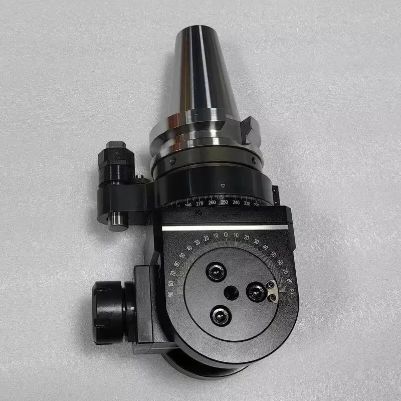 2026 New Universal 90 Centering Angle Side Milling Head BT50/40 Machining Center Power Head ER32 for Milling Cutter