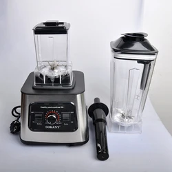 Houselin 6000W potężny Blender, urządzenie do Smoothie Blender stołowy z pojemnikiem 2,5l, profesjonalna mieszalnik na lód, orzechy, owoce