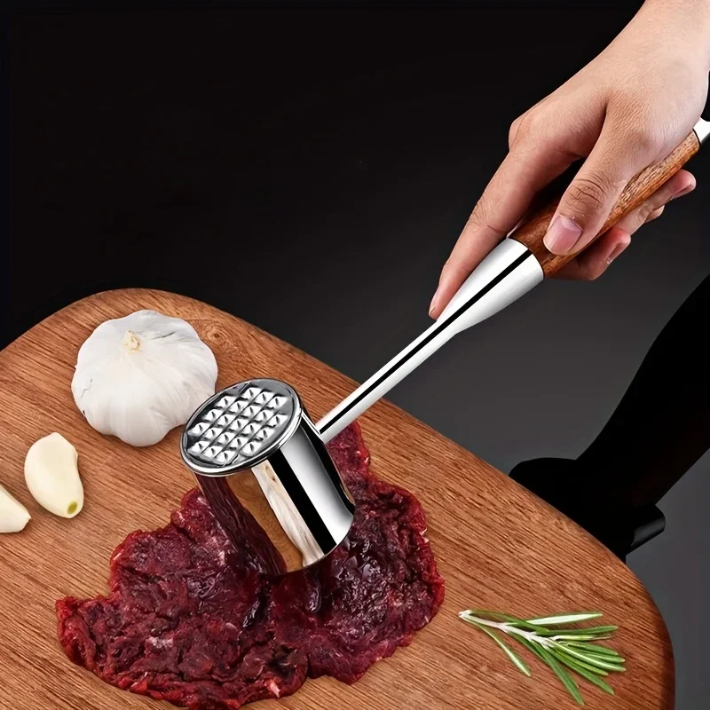 304 stainless steel meat floss hammer Hammer for kitchen steak meat process products tool Rib breaker hammer safe and efficient