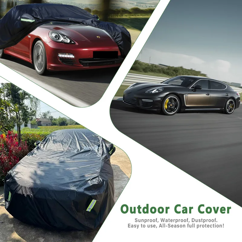 All-Season Car Cover for Porsche Panamera - Outdoor Full Protection, Waterproof Dustproof  Sunproof Auto Exterior Accessories