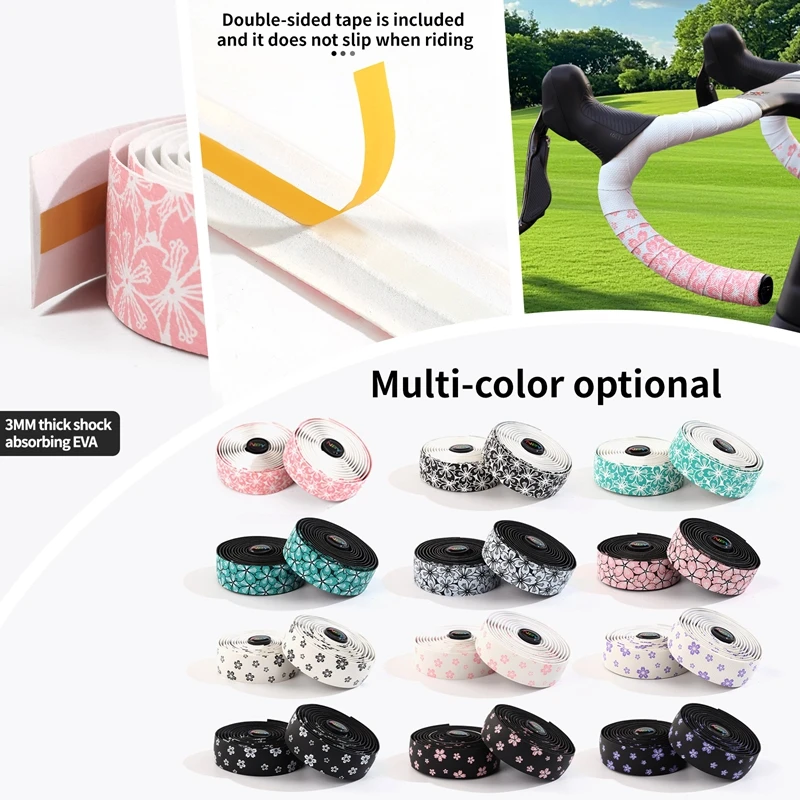 

NPY Bicycle Handlebar Tape Waterproof Non-Slip Shock Absorbing Belt Ultralight Wear-Resistant MTB Road Bike Accessories