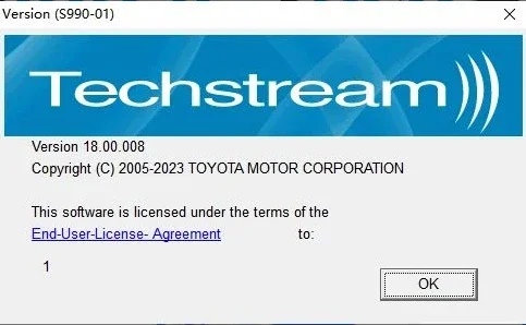 V18.00.008 Active Code Work With MINI VCI ForToyota OTC Auto Scanner TIS Techstream 18.00.008 For MINI-VCI J2534 OBD2 Interface