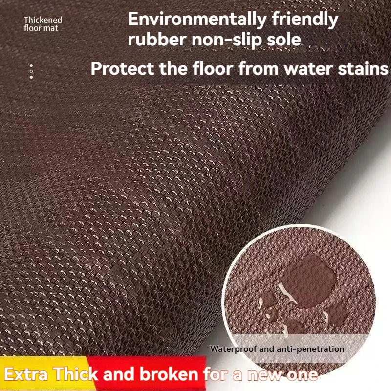 Non-Slip Kitchen Mat Carpet Full Coverage DIY Oil-Absorbing Kitchen Door Mat Long Corridor Carpet Entrance Easy to Clean