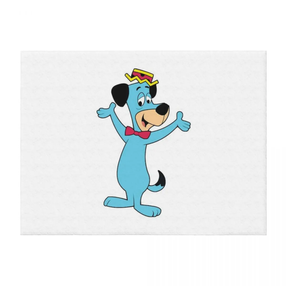 

Huckleberry Hound Throw Blanket warm for winter Flannel Fabric halloween Cute Plaid Blankets