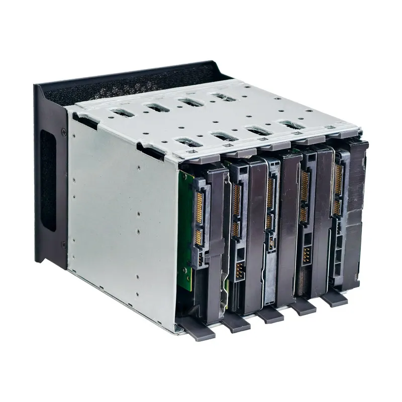 HY-5 hard disk cage chassis 3 optical drive positions to convert 5 3.5-inch expansion hard disk racks, storage storage racks