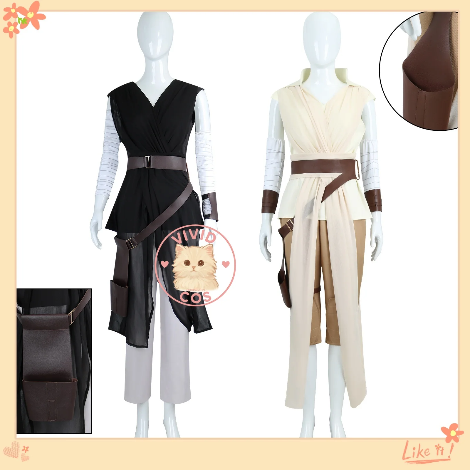 

Popular Movie Anime Cosplay Costume Halloween Party Role-playing As Movie Characters with Identical Outfits Full Set