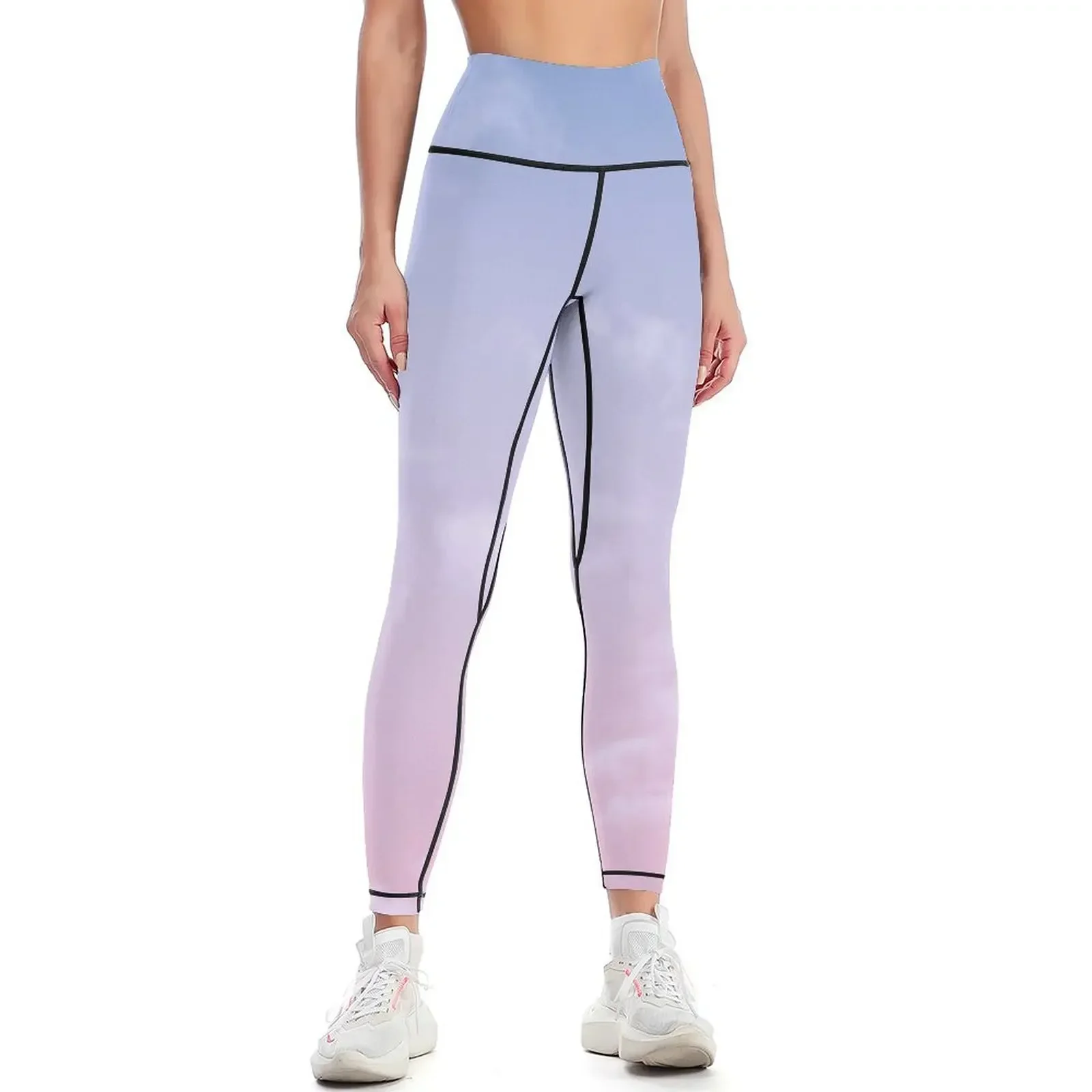 In the clouds Leggings Women sportwear Women's push up workout clothes for jogging pants Womens Leggings