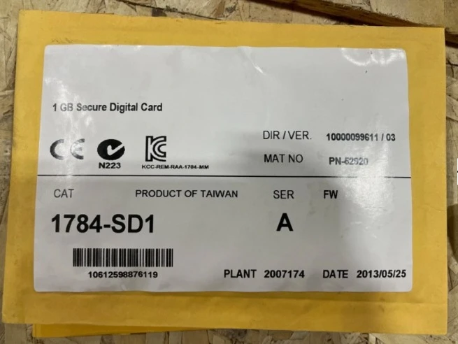 

Brand New Original 1784-CF128 1784CF128 1784-SD1 1784SD1 IC200MDL930 Fast delivery