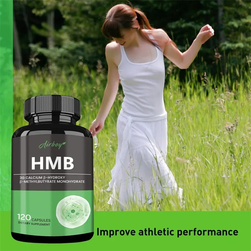

HMB Supplement - Support Muscle Growth, Promote Muscle Function and Blood Flow,Reduce Muscle Damage, Improve Exercise Endurance