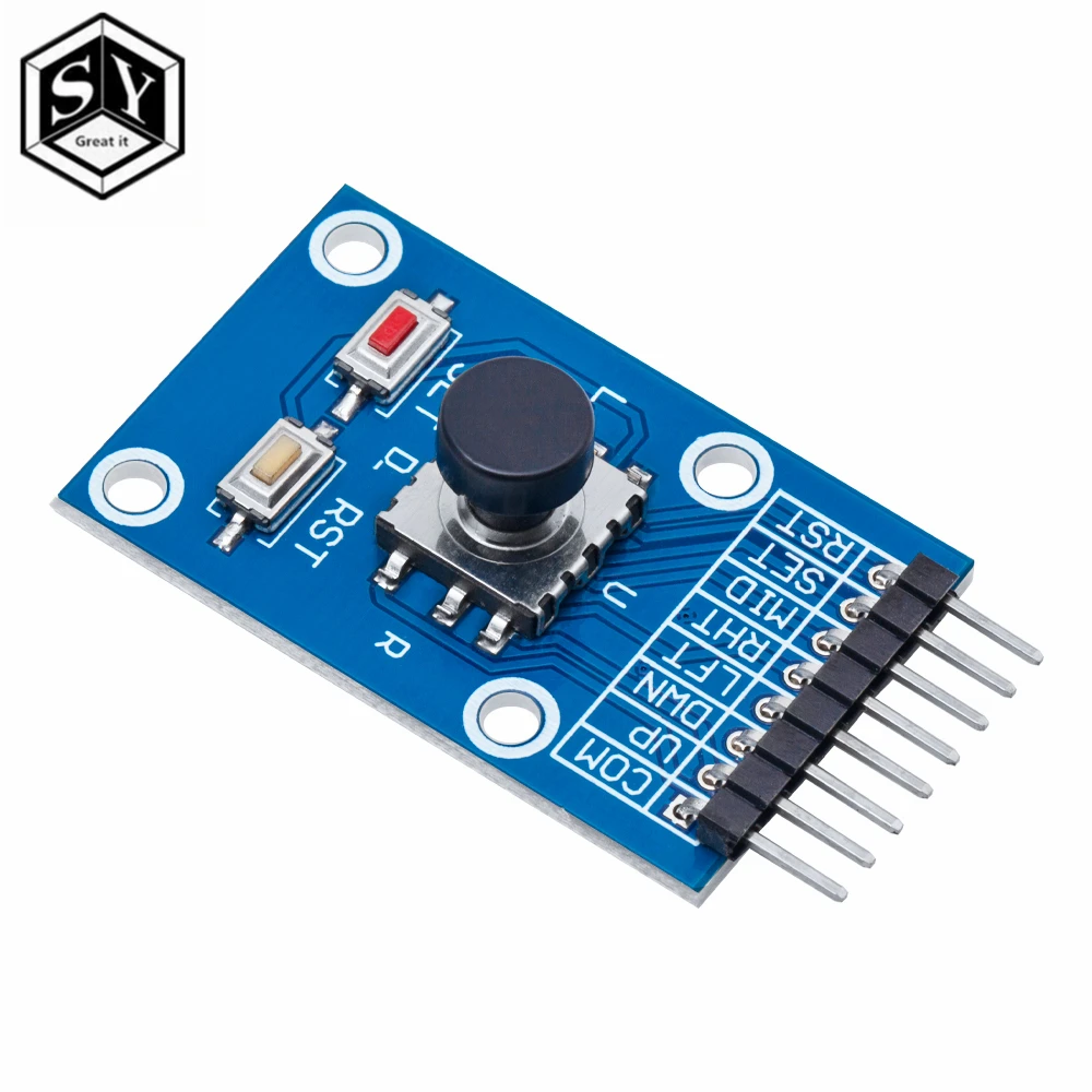 Module de boutons de Navigation à cinq directions pour MCU AVR, Joystick à bascule 5D, clavier indépendant pour Arduino