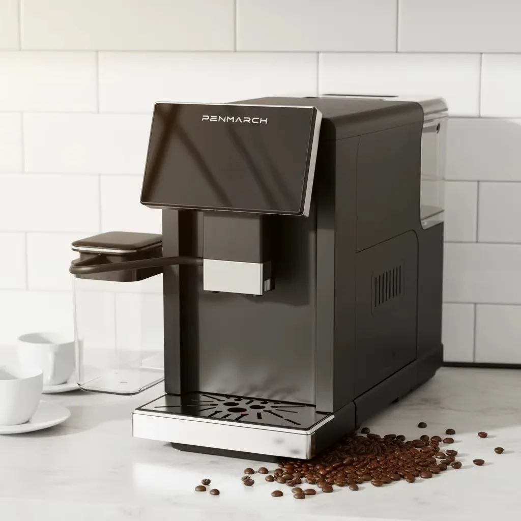 

Efficient Automatic Espresso Maker Quick Brewing System With Large Water Tank Home Office Use