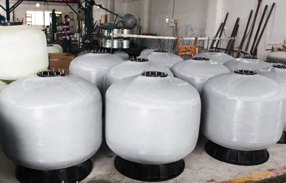 Swimming Pool Equipment  Pool Water Filters Fiberglass Material Sand Filter