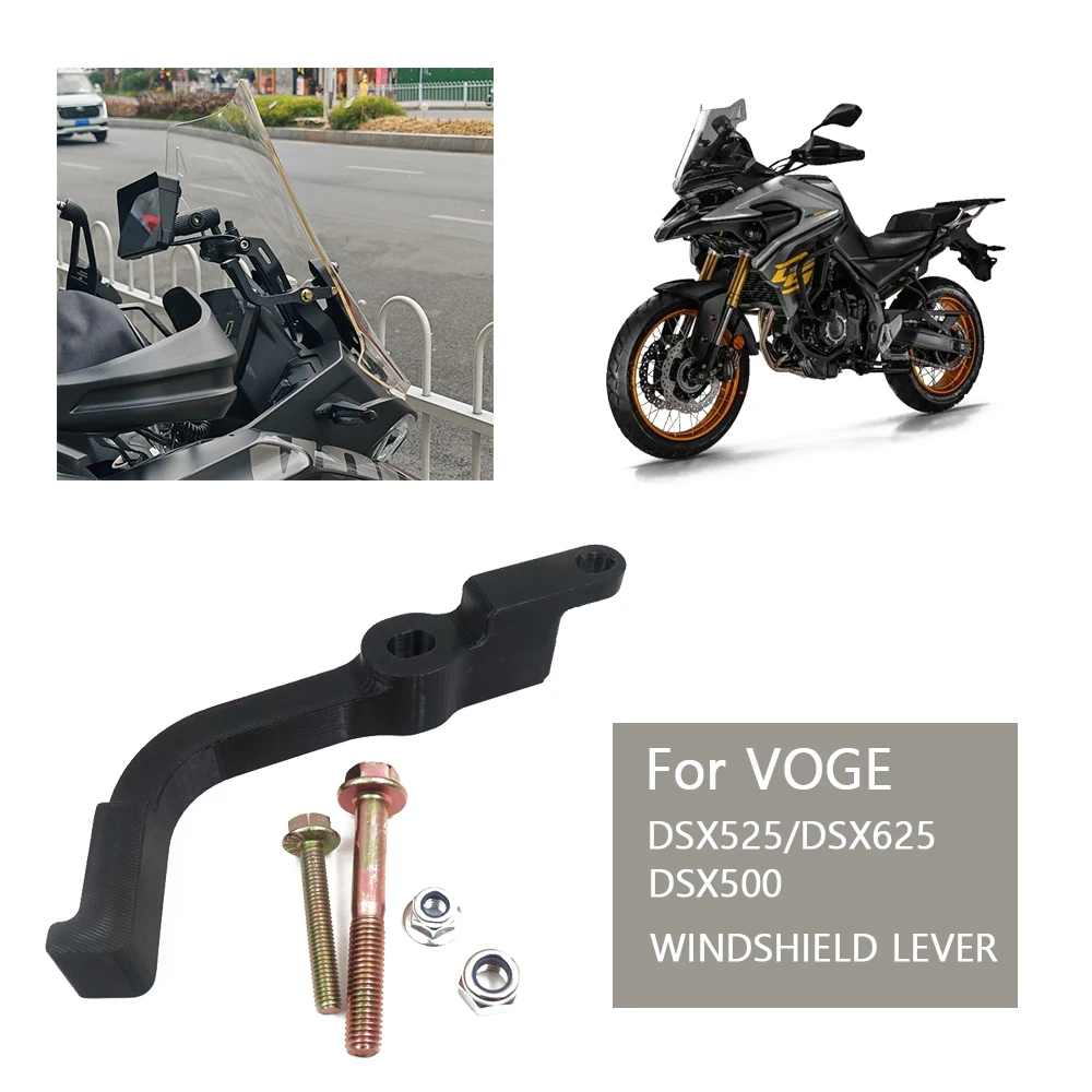 For VOGE DSX525 DSX625 DSX500 Motorcycle One-button Lifting Aid Device Racing Windshields and Lifting Levers Windscreen lever