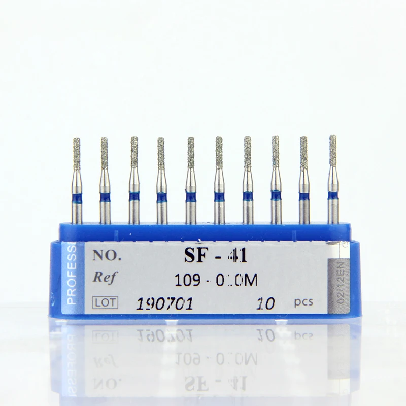 10 Stück/Set Dental-Diamantbohrer 39 Größen 1,6mm für Hochgeschwindigkeits-Handstück Stomatologie-Abteilung Zahnmedizin Schleifwerkzeuge – Detail 26