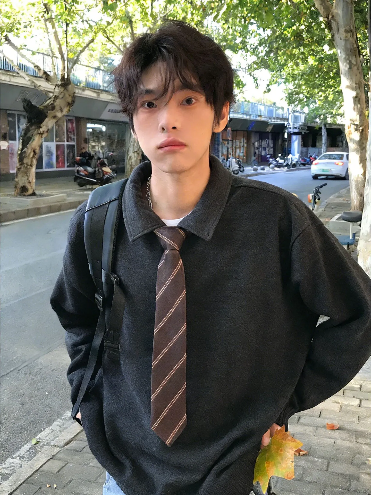 

Мужская шерстяная толстовка в американском ретро-стиле, осенне-зимняя, с длинным рукавом, стандартный крой, хлопок