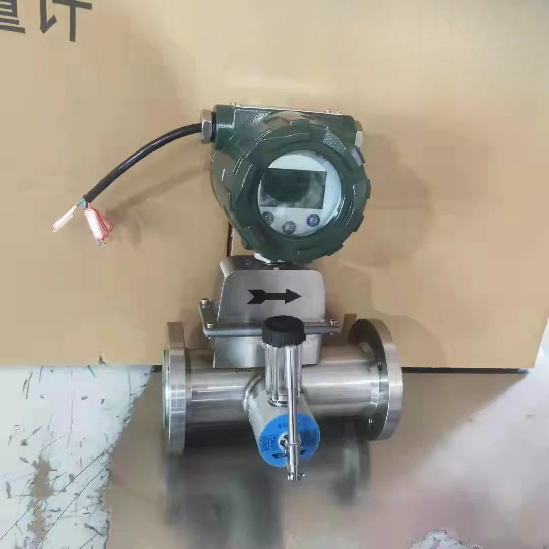 Gas turbine flowmeter natural gas/gas/nitrogen/propane gas turbine flowmeter