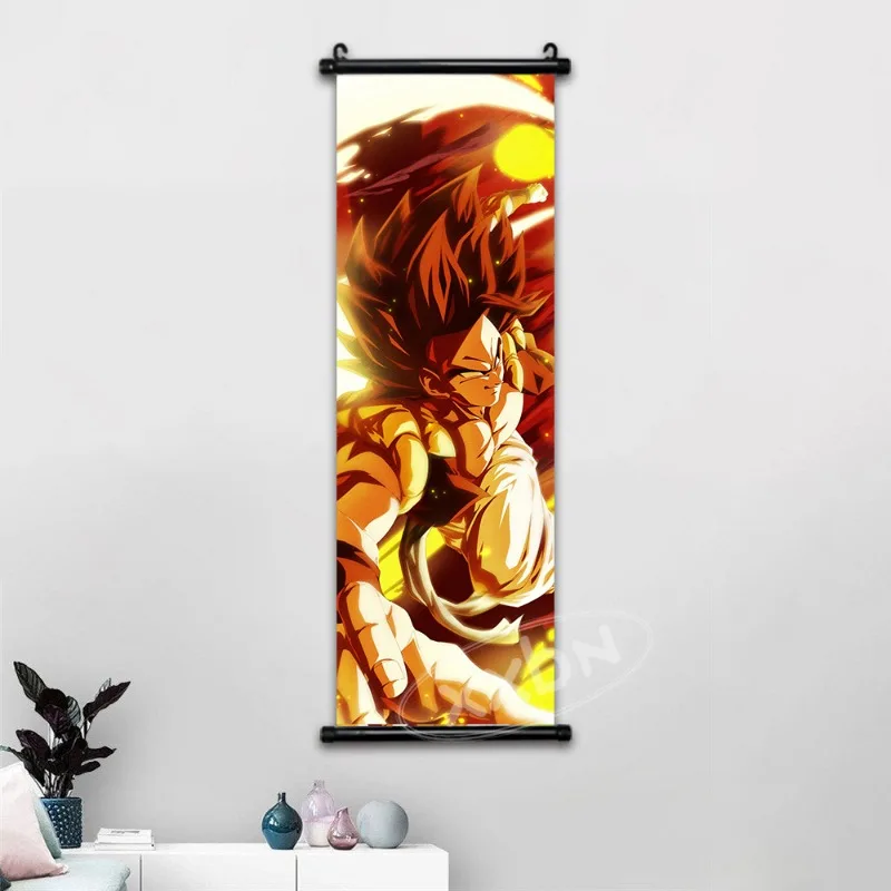 Anime Canvas Pictures Dragon Ball Z Home Decoration Paintings Cartoon Gohan Poster HD Prints Saiyan Wall Art Vegeta Living Room