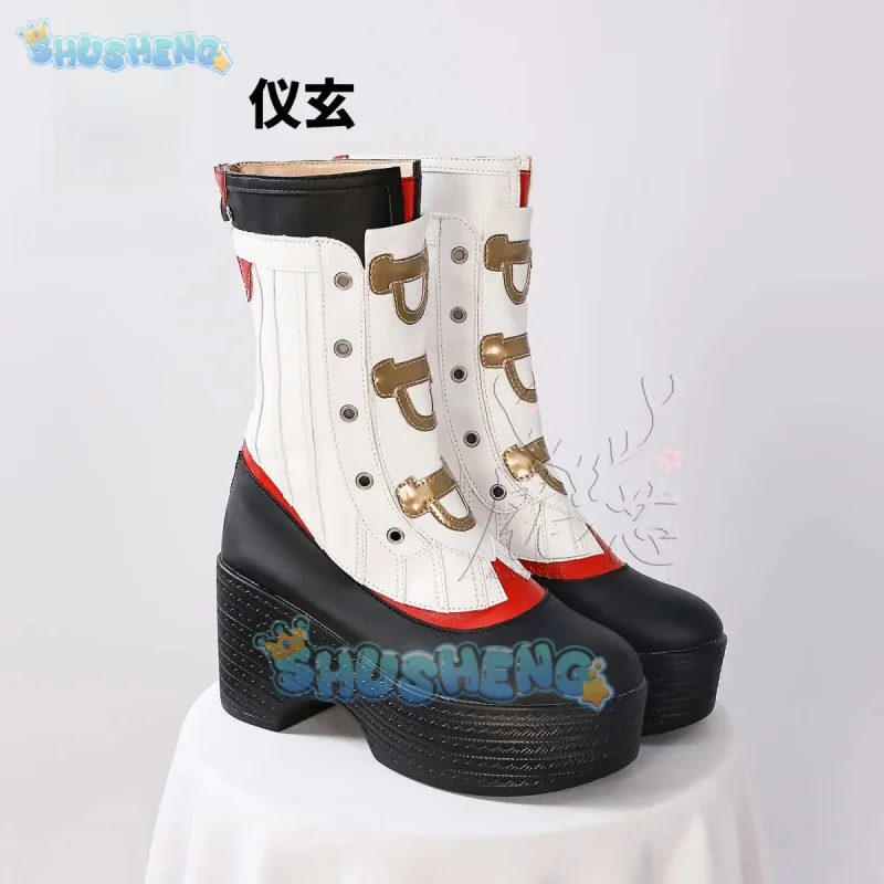 أحذية Zenless Zone Zero Yixuan التأثيرية لشخصية الرسوم المتحركة وحفلات الهالوين