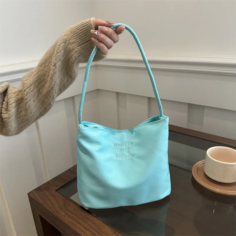 여성용 방수 나일론 토트백, 다목적 지갑 및 핸드백, 어머니 키즈 가방, 소녀 디자이너 가방, 숄더백