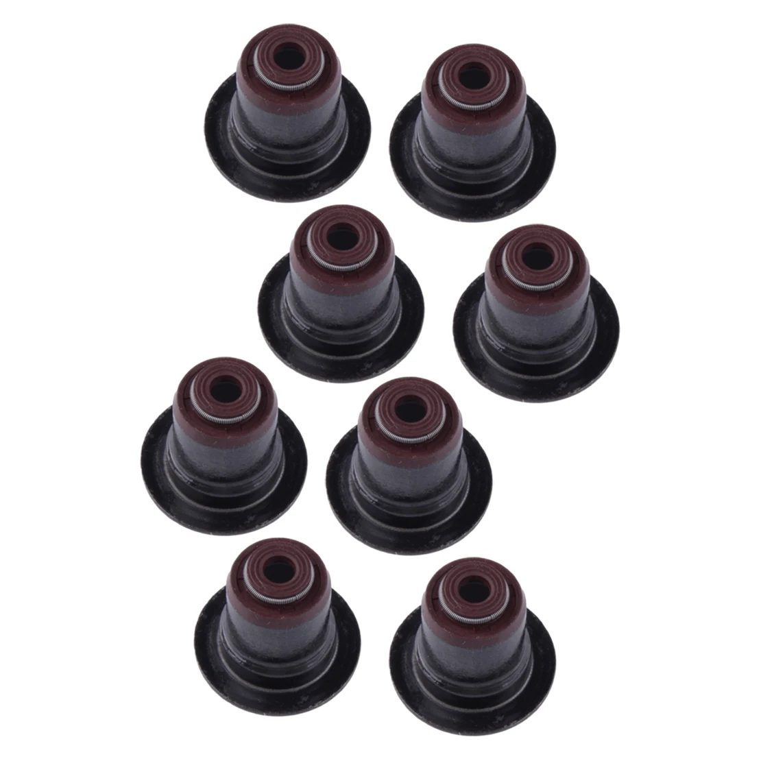 222242G000 8Pcs Valve Stem Oil Seal Fit for Hyundai Kia 1.6L 1.8L 2.0L 2.4L 2006-2009 2010 2011 2012 2013 2014 2015 2016 2017