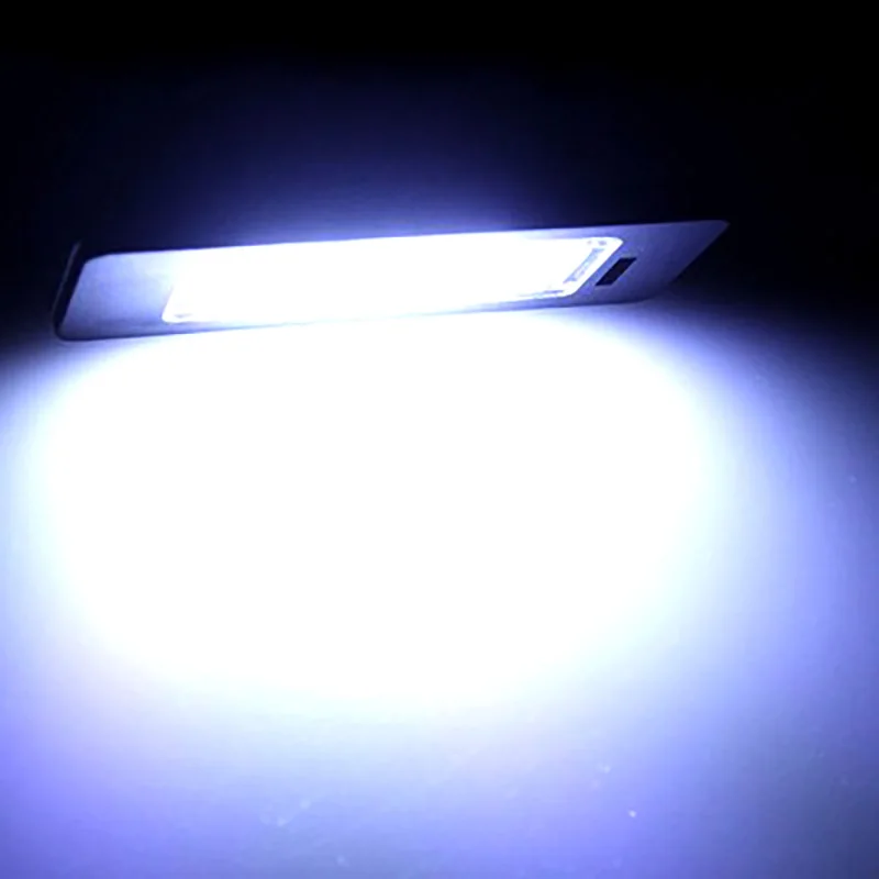 Luz LED para matrícula de coche, accesorio para VW Golf Mk6 Mk7 Plus Jetta MK6 Passat B6 B7 Polo Touareg Mk2 Tiguan Touran Sharan, 2 piezas