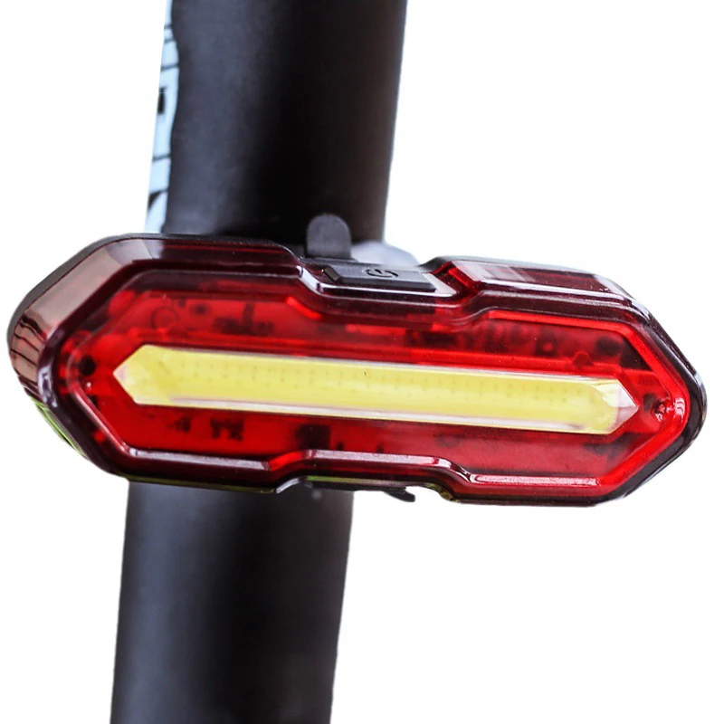 USB Rechargeable Bicycle Tail Lights Night Riding Safety Warning Lights Tail Lights LED Bicycle Lights Cycling Equipment