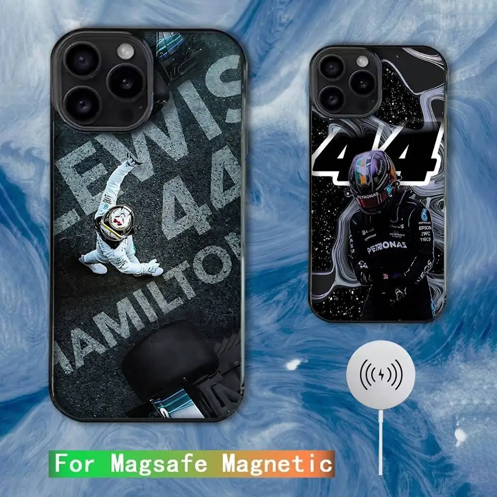

44 L-Lewis Hamilton Phone Case For iPhone 16e,16,15,14,13,12,11,Plus,Pro,Max,Mini Magsafe Magnetic Wireless Charging