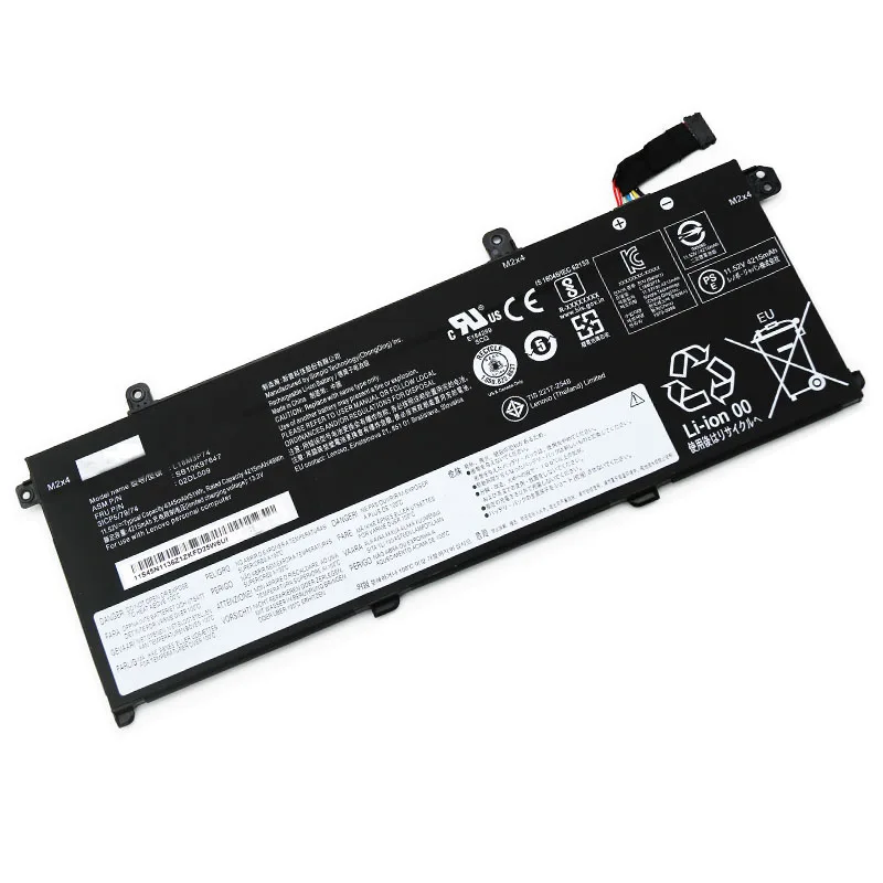 Imagem -02 - Bateria para Lenovo Thinkpad Thinkpad T490 P43s P14s T14 1ª Geração L18l3p73 L18m3p73 L18m3p73 L18m3p74 L18c3p71 L18c3p72 11.55v 51wh