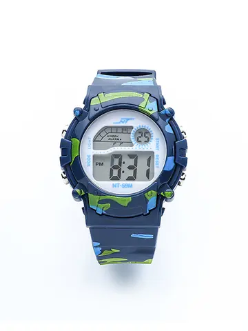 2025 garçons sport militaire enfants montres numériques étudiant enfants montre mode lumineux LED alarme Camouflage filles horloge