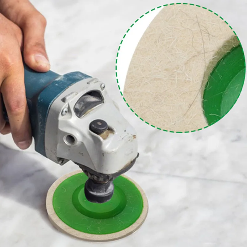 

Полировальные круги для угловой шлифовальной машины - аксессуар для войлочного полировального диска для полировального круга для угловой шлифовальной машины - шлифовальный диск для инструментов