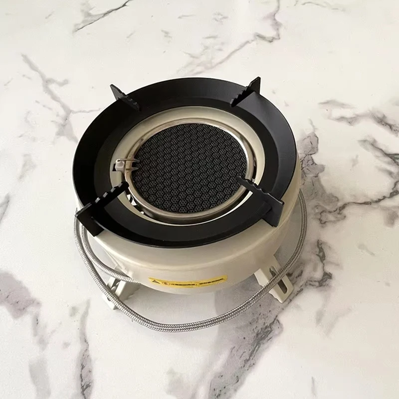 Portable Stove for Camping,Outdoor Cooker with Infrared Heater, Picnic Cooking Set, Separable Furnace for Travel-AT35