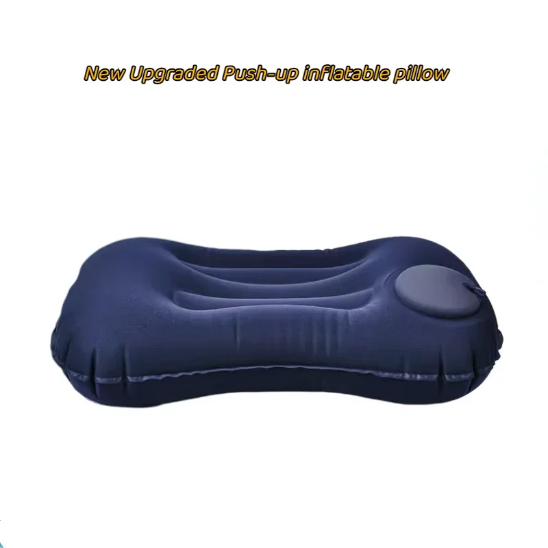 Self Press Inflatable Pillow Air Pillow Camping Ultralight Hiking Sleep Pillow Outdoor Compressible Travel Pillow