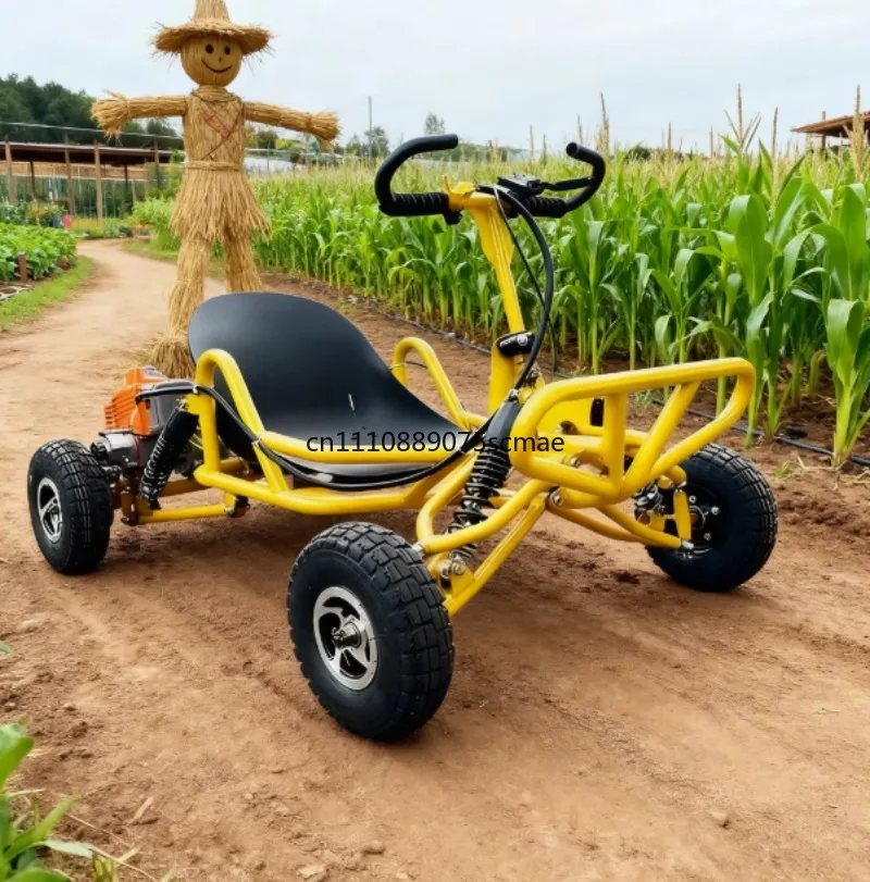 Off-Road Kart 2-Stroke Rally ATV, Adult Racing & Kids Beach Drift Mountain Bike