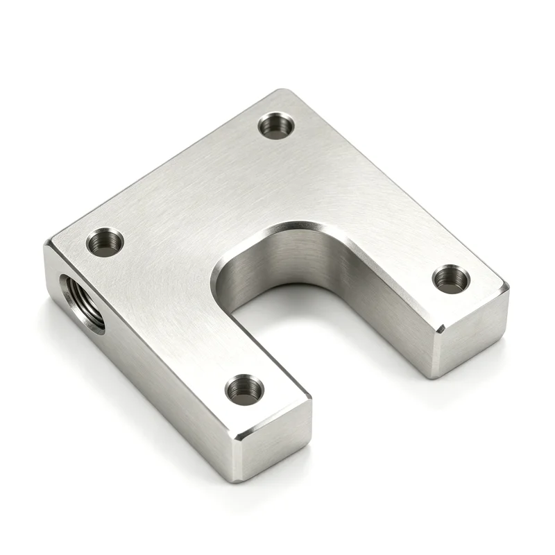 VoPX Metal U‑Type Fixing Bracket Threaded Mount for Machine Tool Hardware Accessory