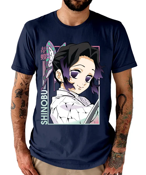 T-Shirt UNISEX DEMON SLAYER SHINOBU KOCHO