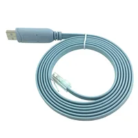 USB Extension RJ45 Console Cable FTDI USB to RJ45 FT232R Chip+RS232 Level Shifter For Cisco H3C HP Mobile Router 3